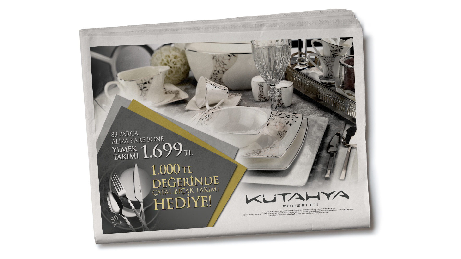 Kütahya Porselen Satış Kampanyası